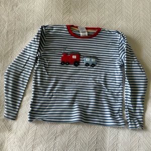 Bella Bliss appliqué tee train